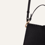 Black Ana Top Handle Bag