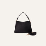 Black Ana Top Handle Bag