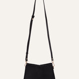 Black Ana Top Handle Bag
