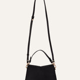 Black Ana Top Handle Bag