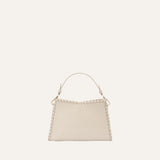 Cream Ana Top Handle Bag