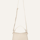 Cream Ana Top Handle Bag