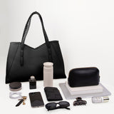 Black Ana Tote Bag