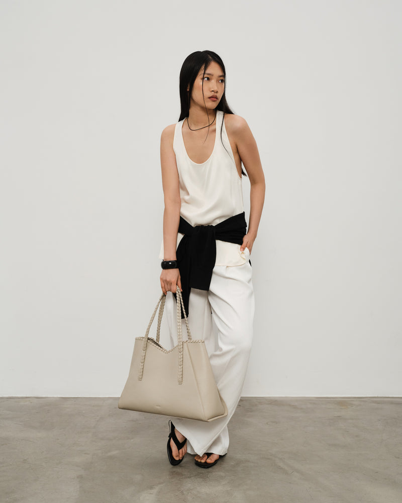Cream Ana Tote Bag