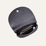 Black Nuri Top Handle Bag