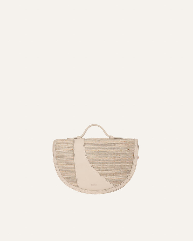 Cream Nuri Top Handle Bag