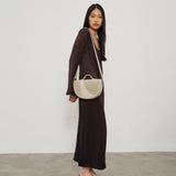 Cream Nuri Top Handle Bag