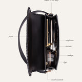 Black Ana Shoulder Bag
